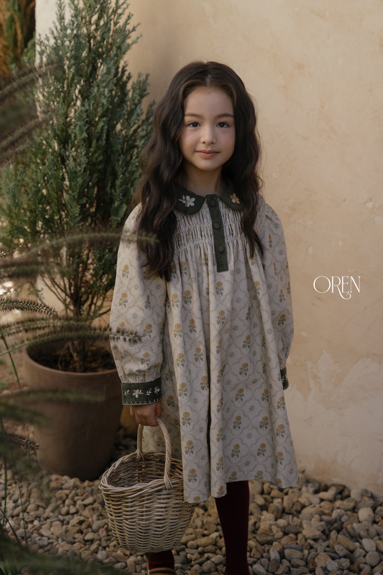 [OREN] Camila contrast dress
