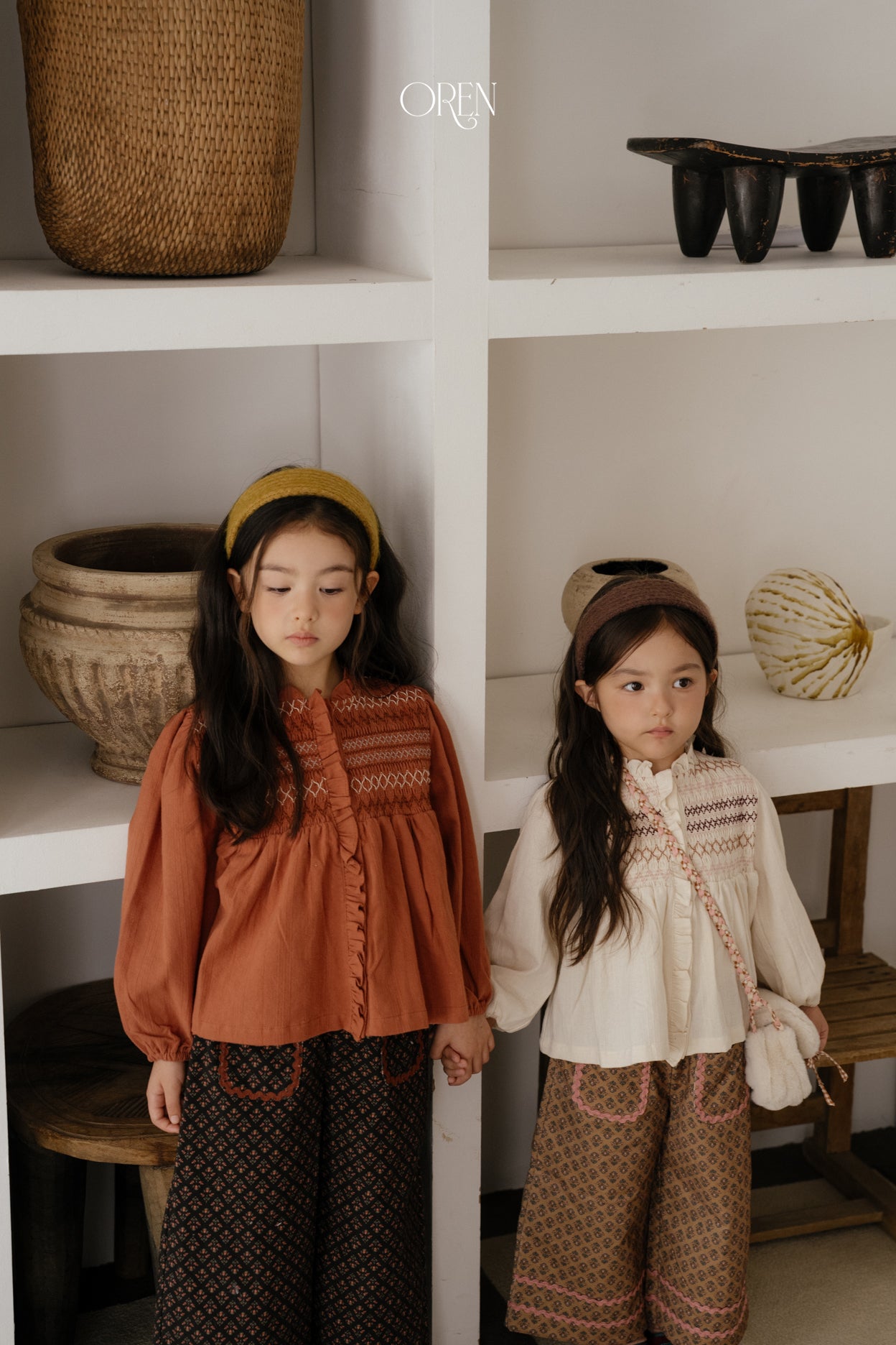 [OREN] Merci smock blouse