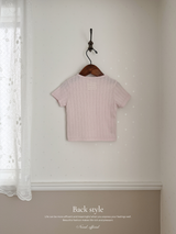 More eyelet tee