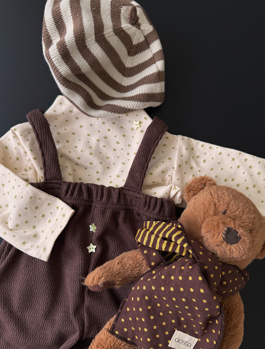 ［Aosta］Star Candy Overalls