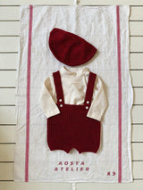 ［Aosta］Knit overalls