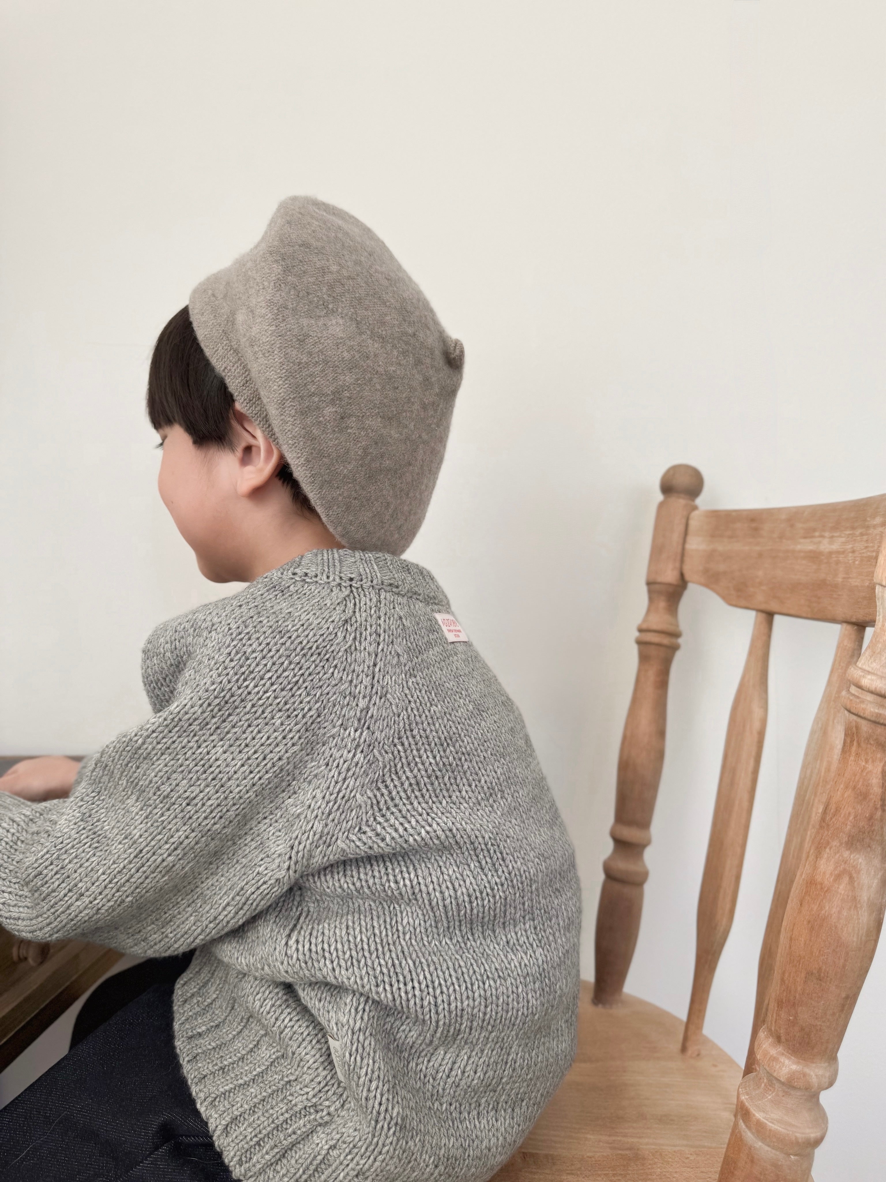 Robe balloon cardigan