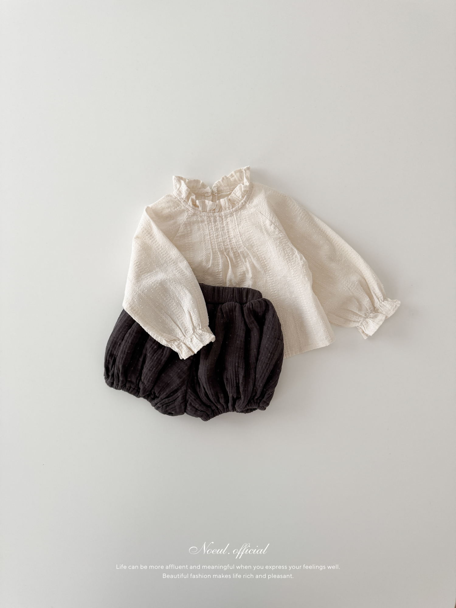 Flora tuck blouse