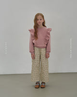 ［ROSETTE］Clare flower pants