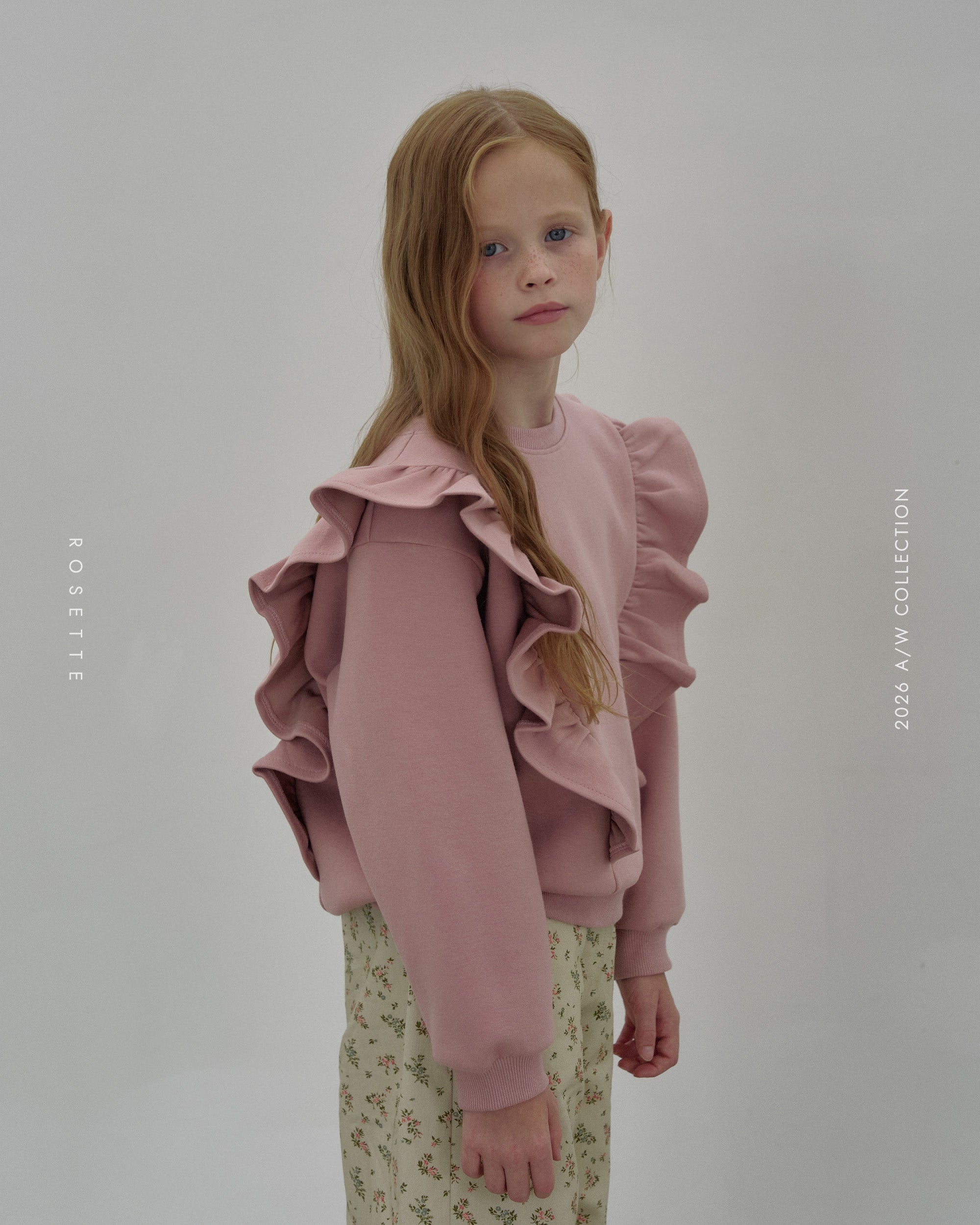 ［ROSETTE］Clare flower pants