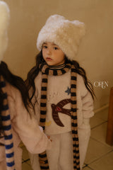[OREN] Mongle bear sweatshirt set