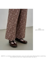 ［ROSETTE］Clare flower pants