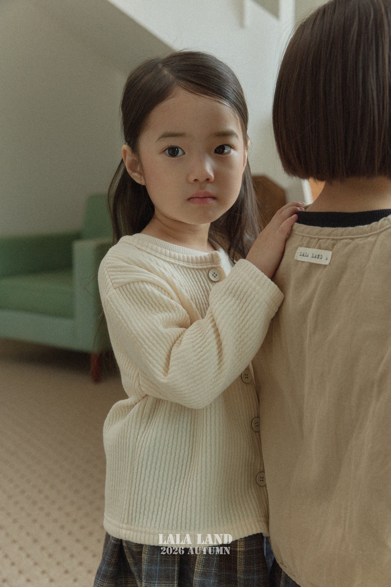 ［Lala land］Alpha rib cardigan