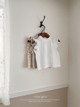 *Noeul.made* Muffin frill blouse