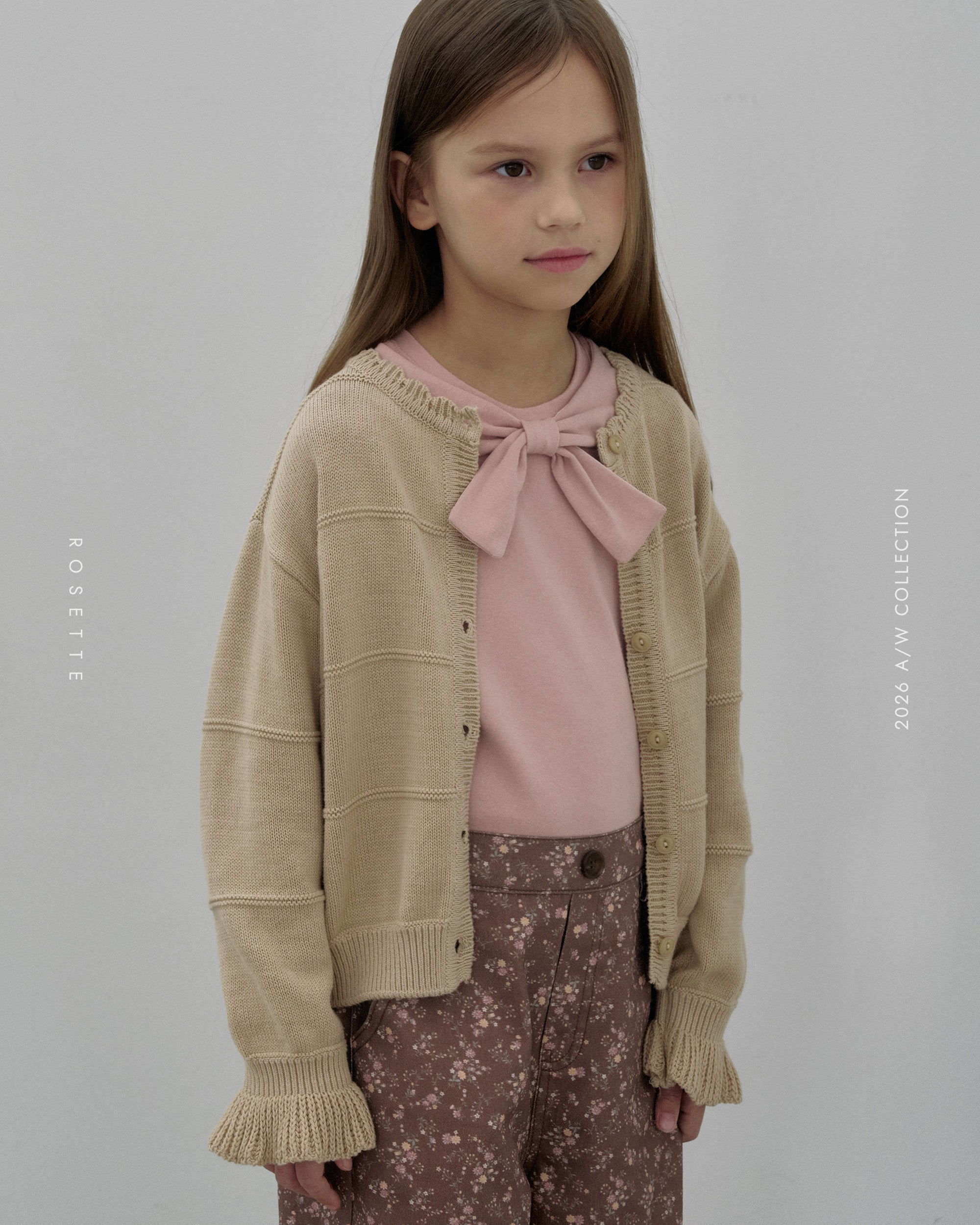 ［ROSETTE］Clare flower pants