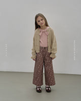 ［ROSETTE］Clare flower pants
