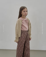 ［ROSETTE］Clare flower pants
