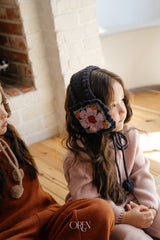 [OREN] Tigi flower knit hairband