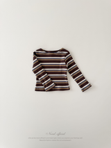 Multi stripe tee