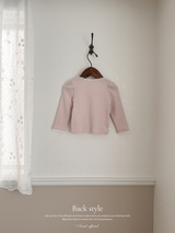 Mable ribbon lace tee