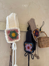 [OREN] Tigi flower knit hairband