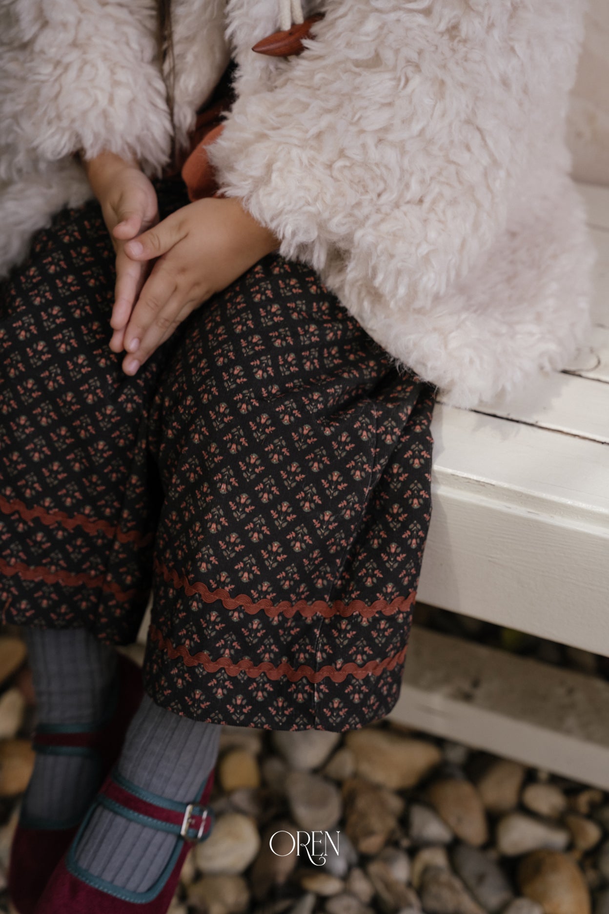 [OREN] Mareyu jabara padded pants(1oz)