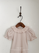 Gracie dot puff tops