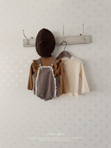 Petit lace suspender suit