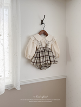 Miserable check bloomer skirt