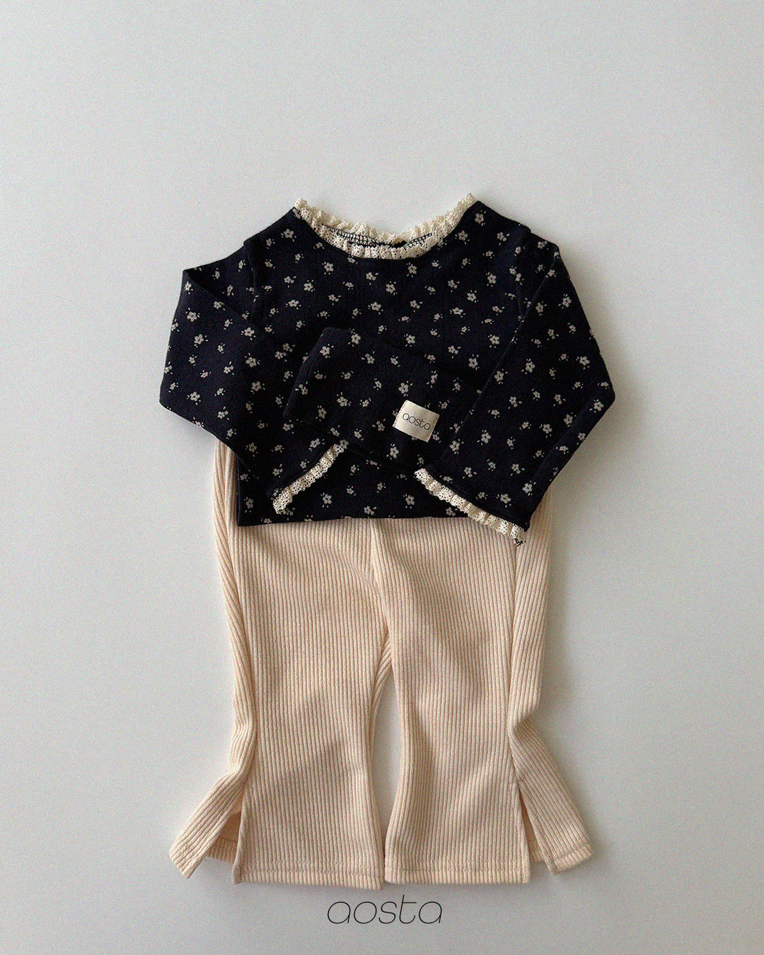 ［Aosta］Bibi Flare Pants