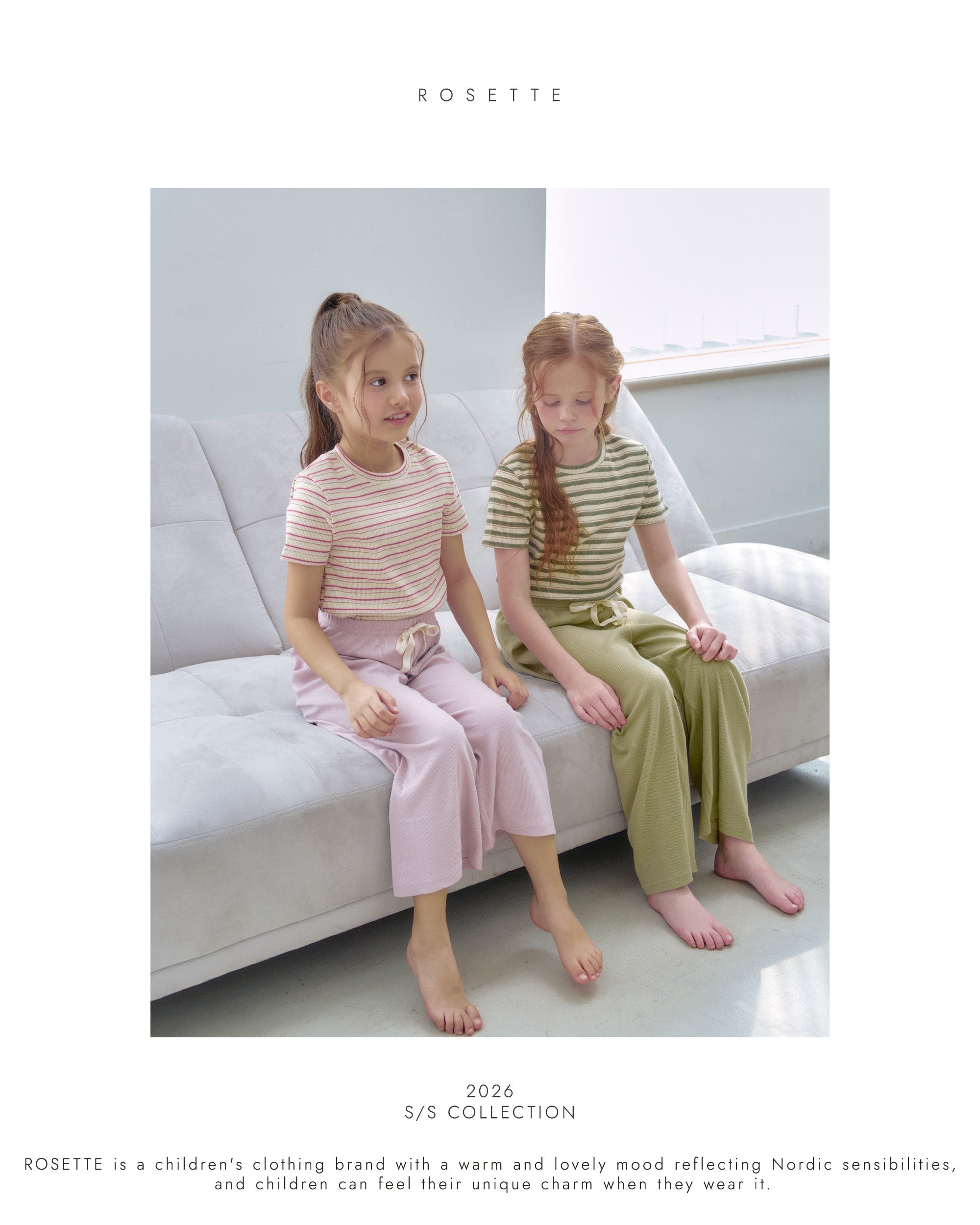 ［ROSETTE］Cozy pants