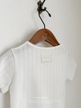 More eyelet tee