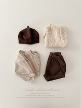 Popcorn knit vest