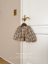 Mono frill blouse