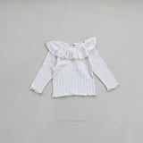 ［mimi market］Anna ruffle collar tops