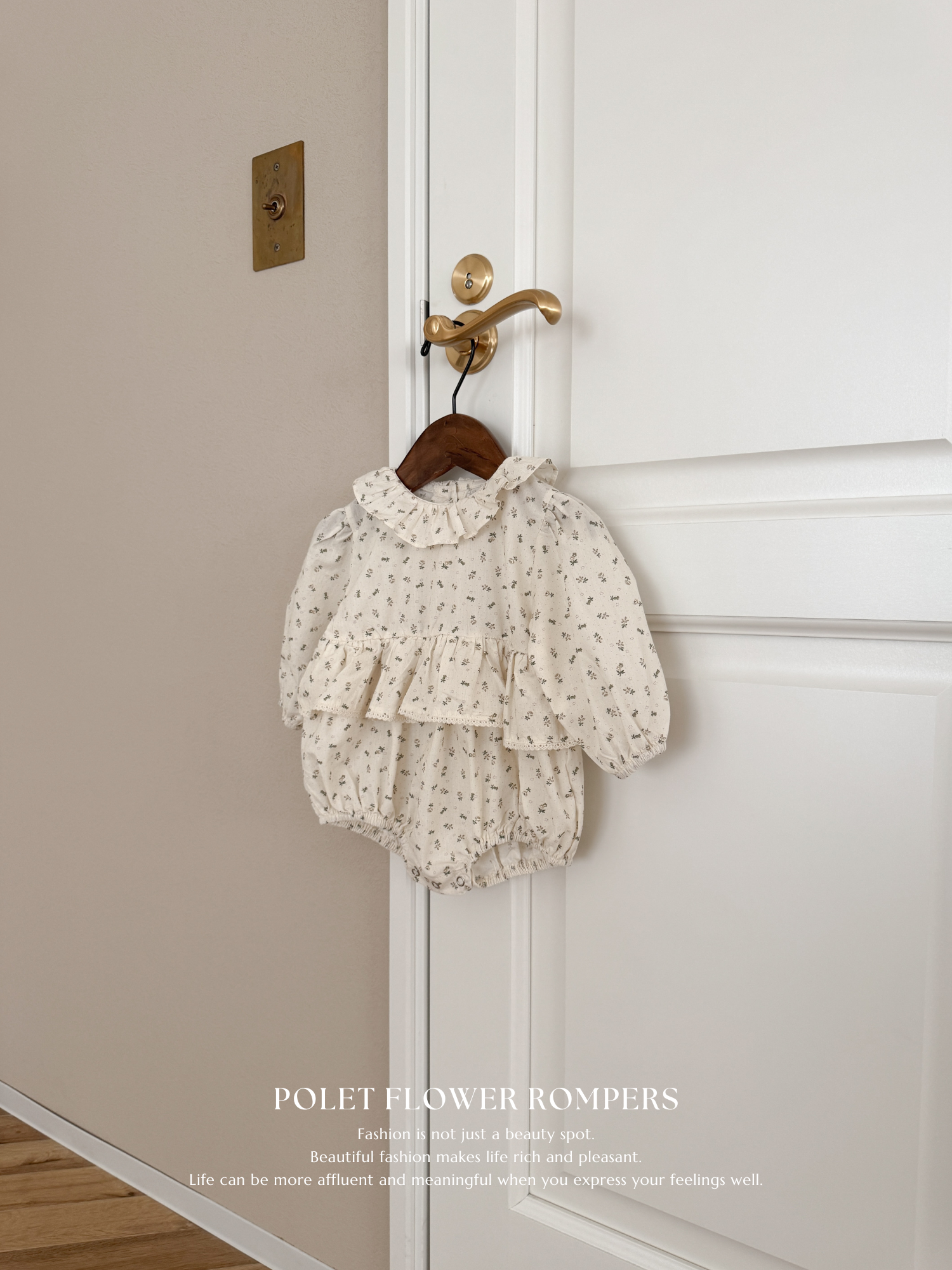 Polet flower rompers