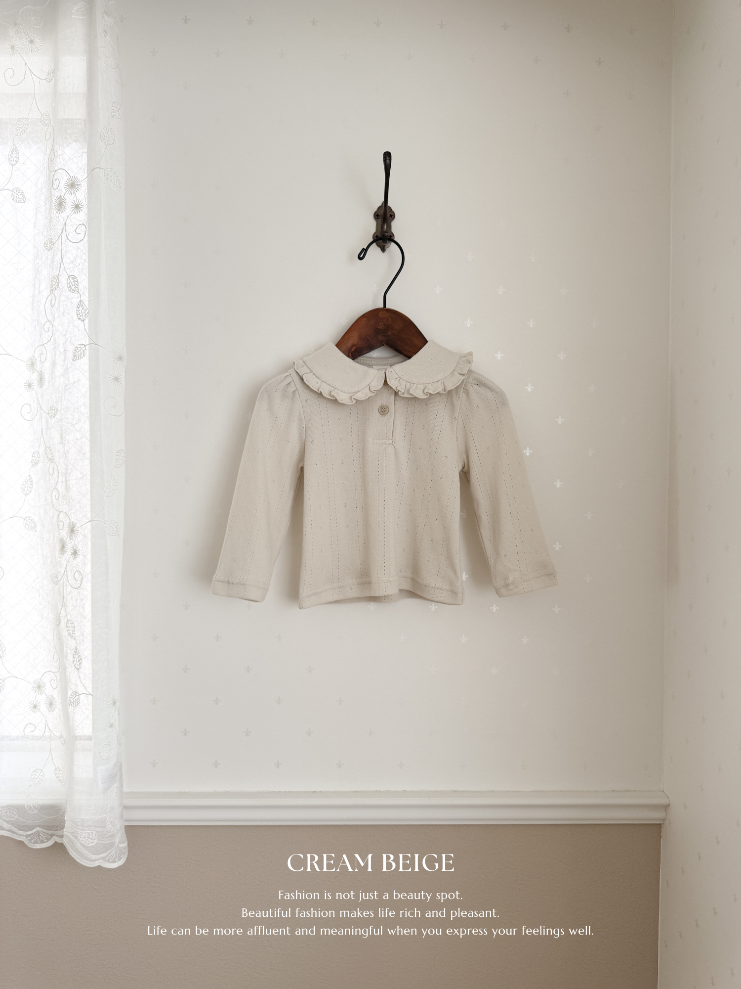 Ann cara frill tops