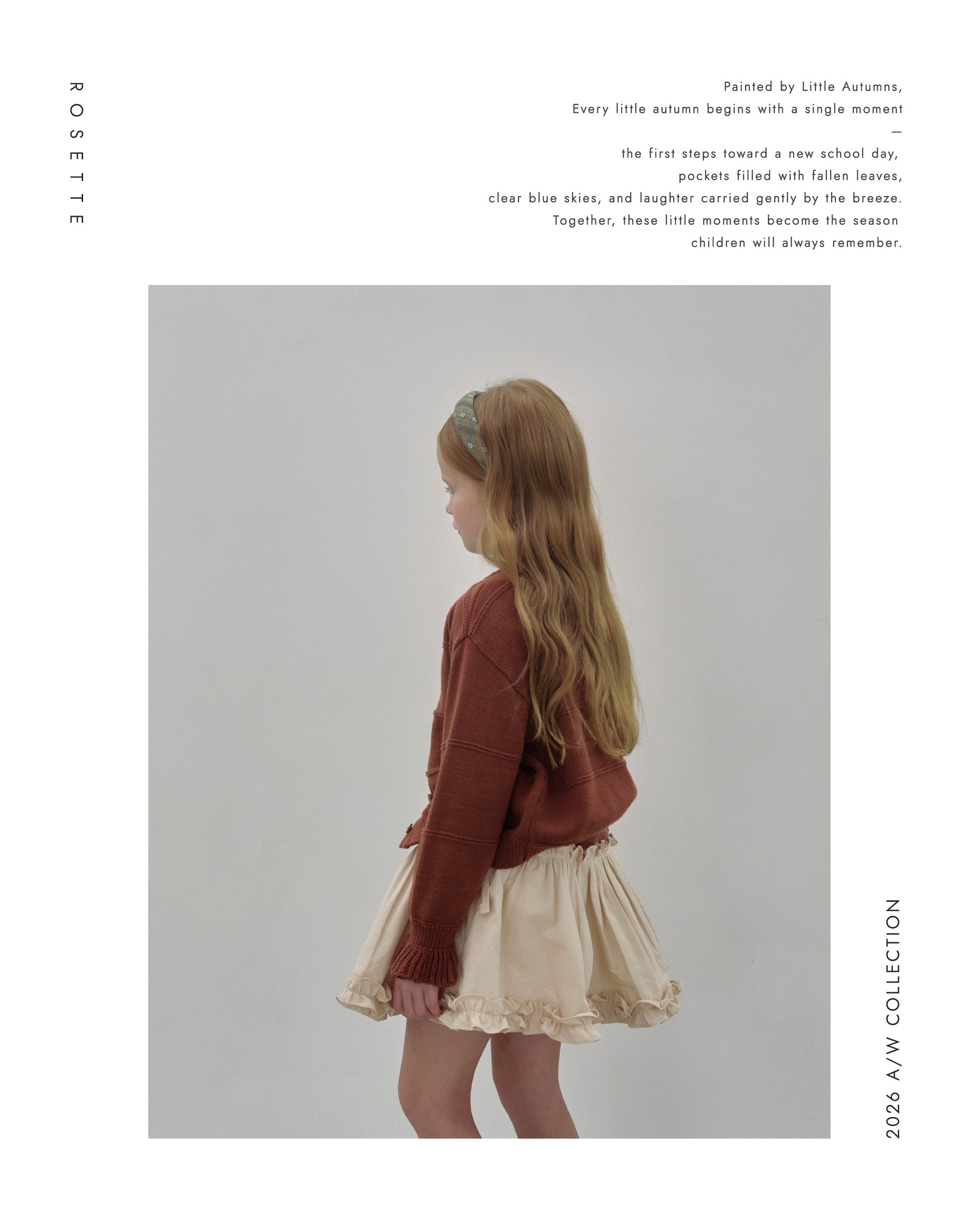 ［ROSETTE］Mardi frill skirt