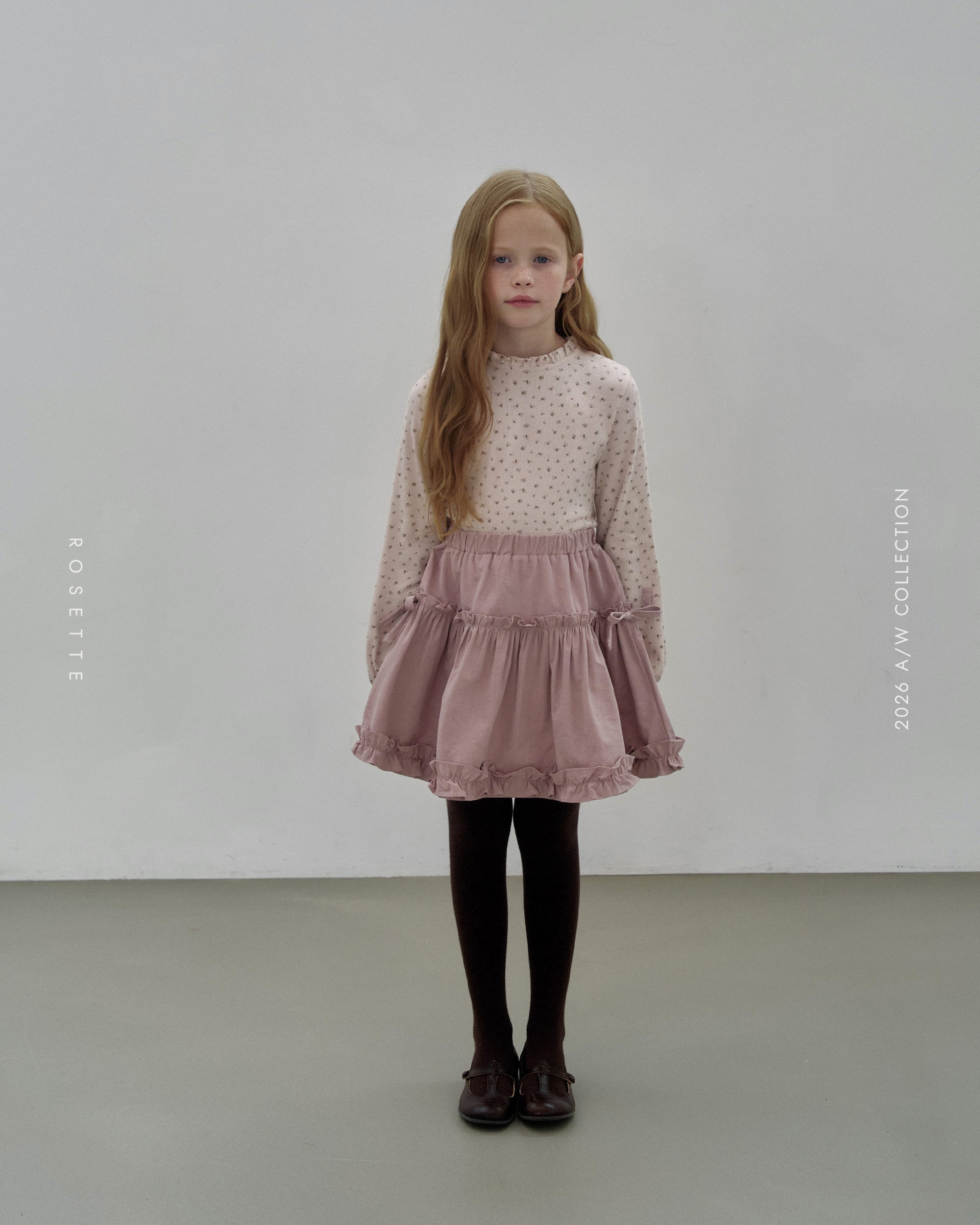 ［ROSETTE］Mardi frill skirt