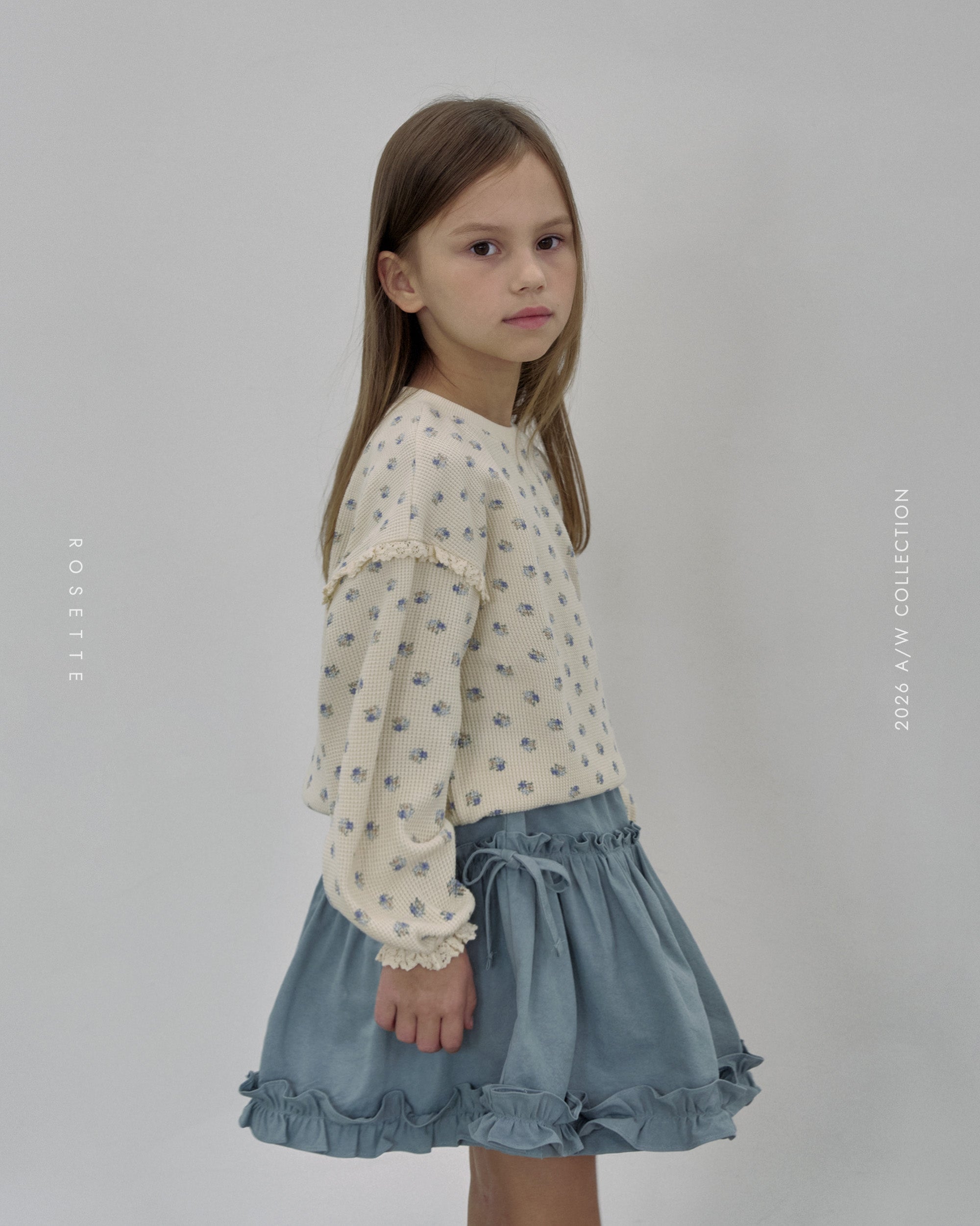 ［ROSETTE］Mardi frill skirt
