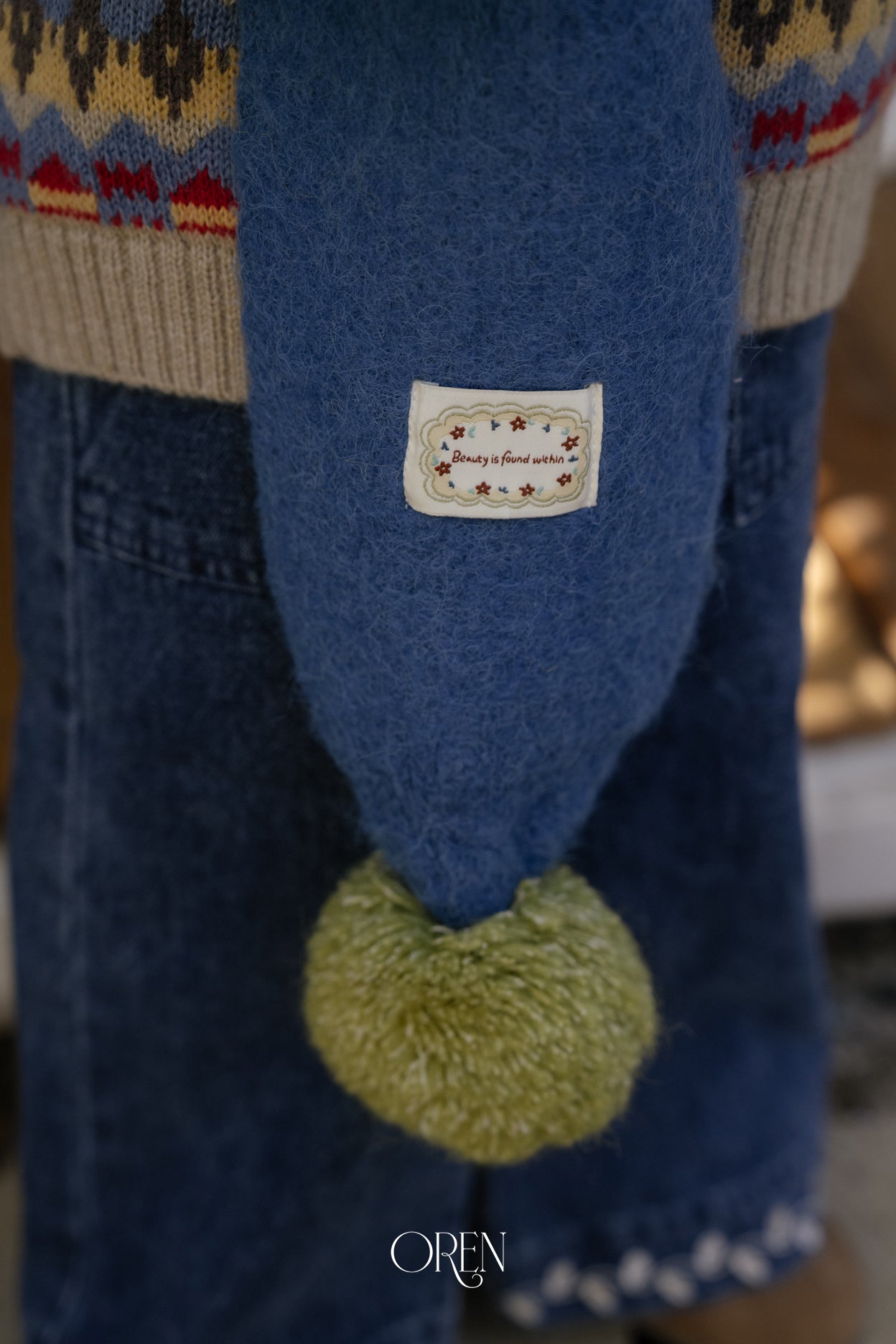 [OREN] Merci pompom muffler