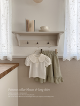 Poirette collar blouse