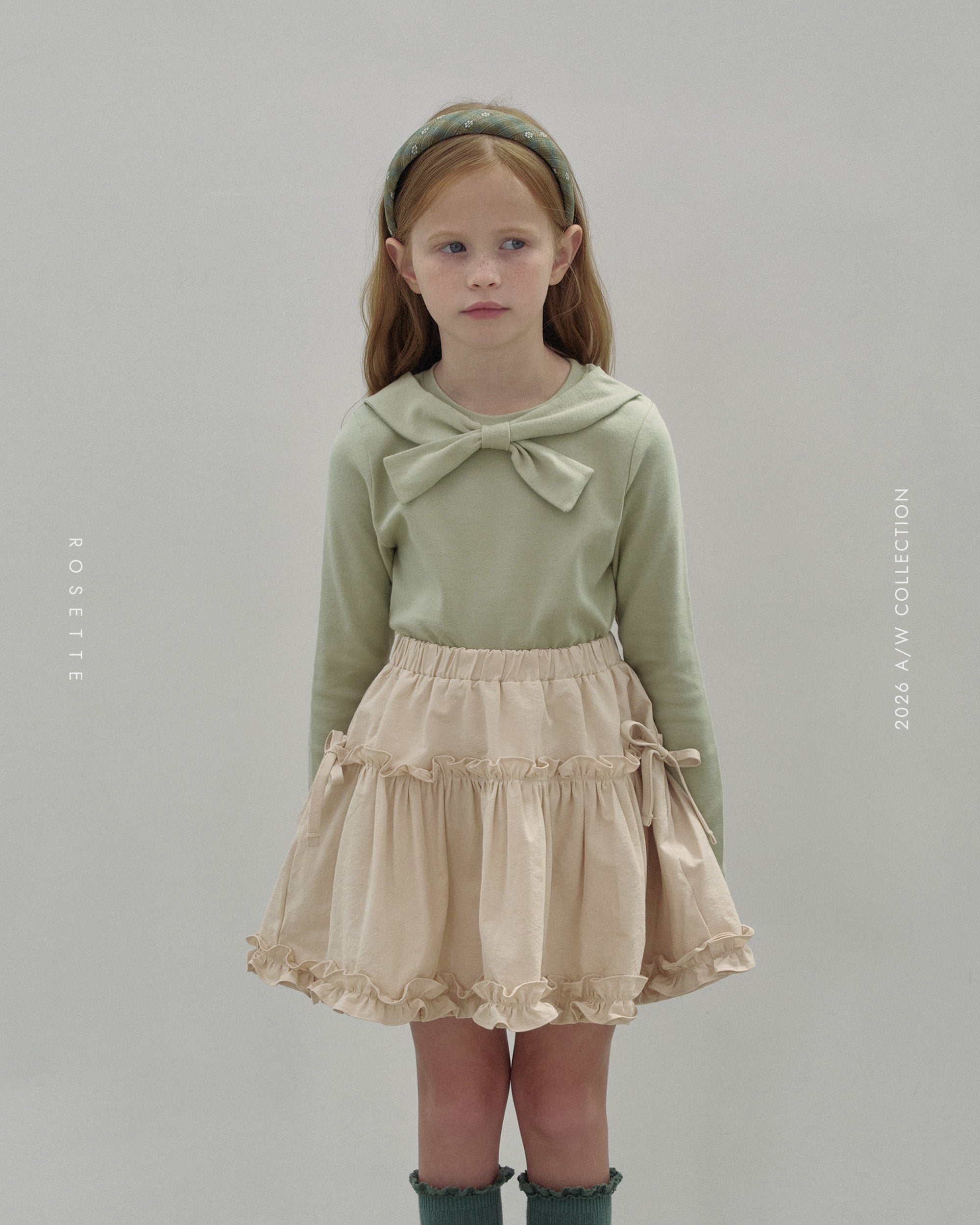 ［ROSETTE］Mardi frill skirt