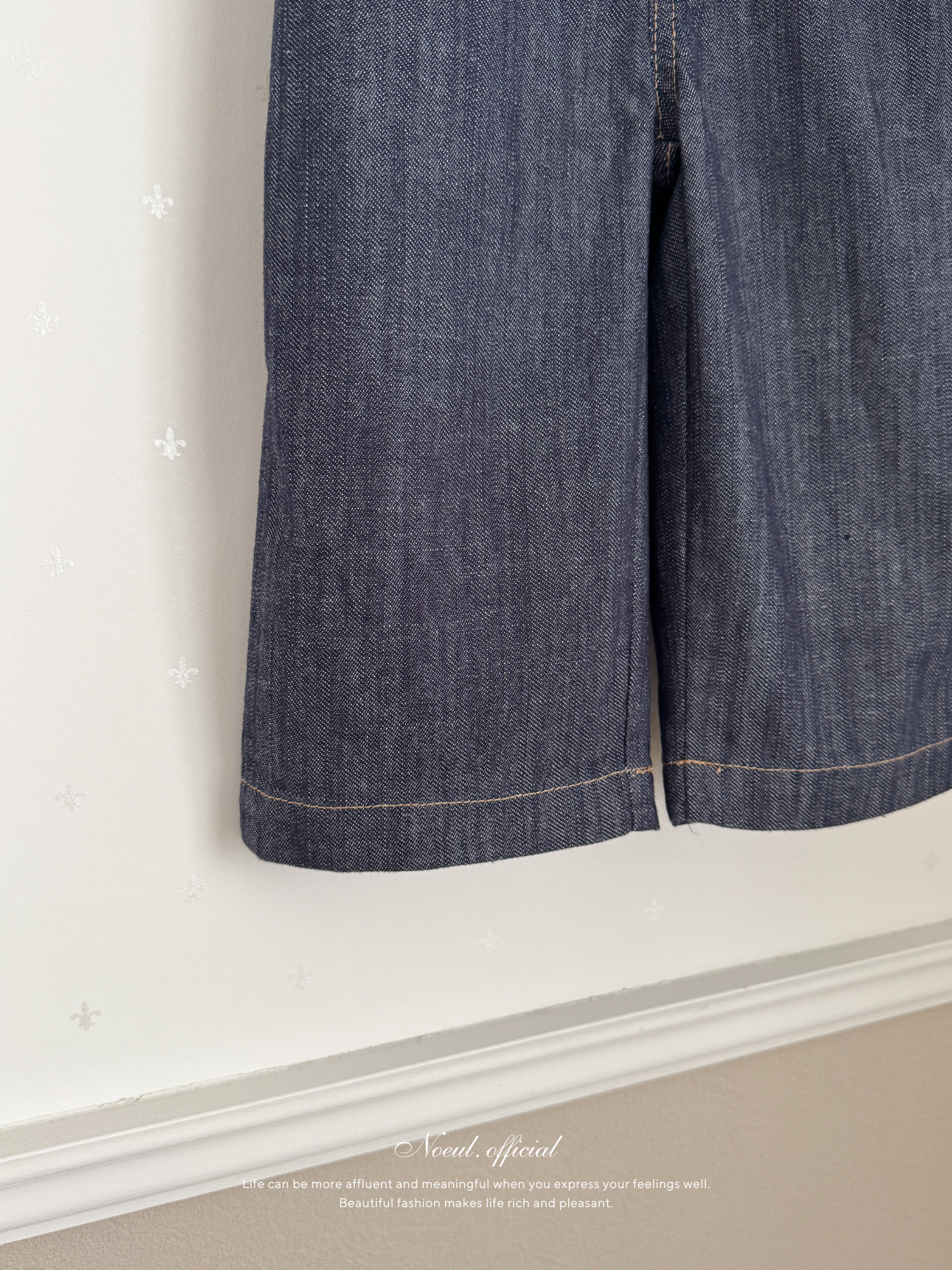 Summer non-fade denim