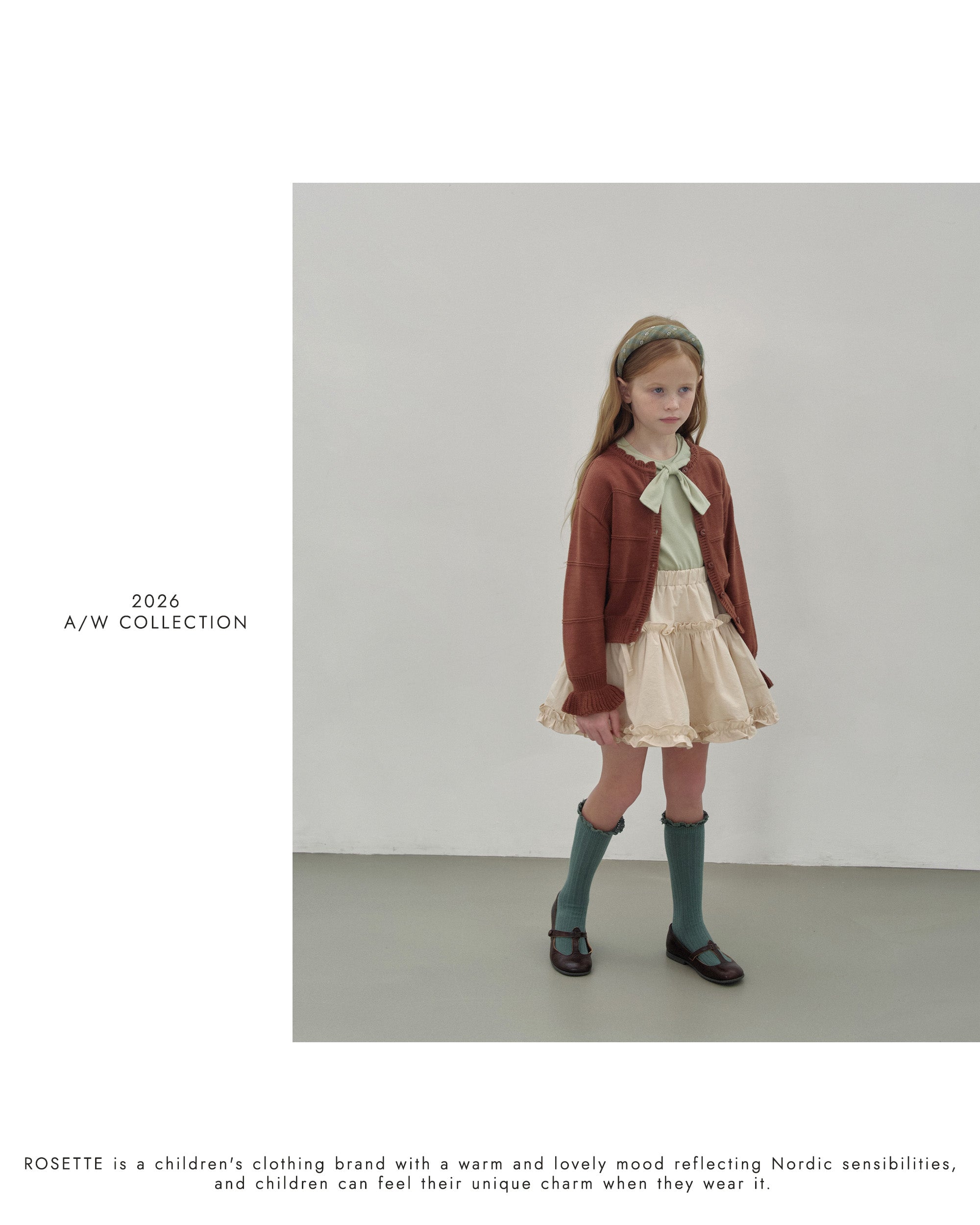 ［ROSETTE］Mardi frill skirt