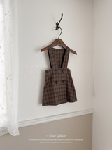 Rommy check one-piece