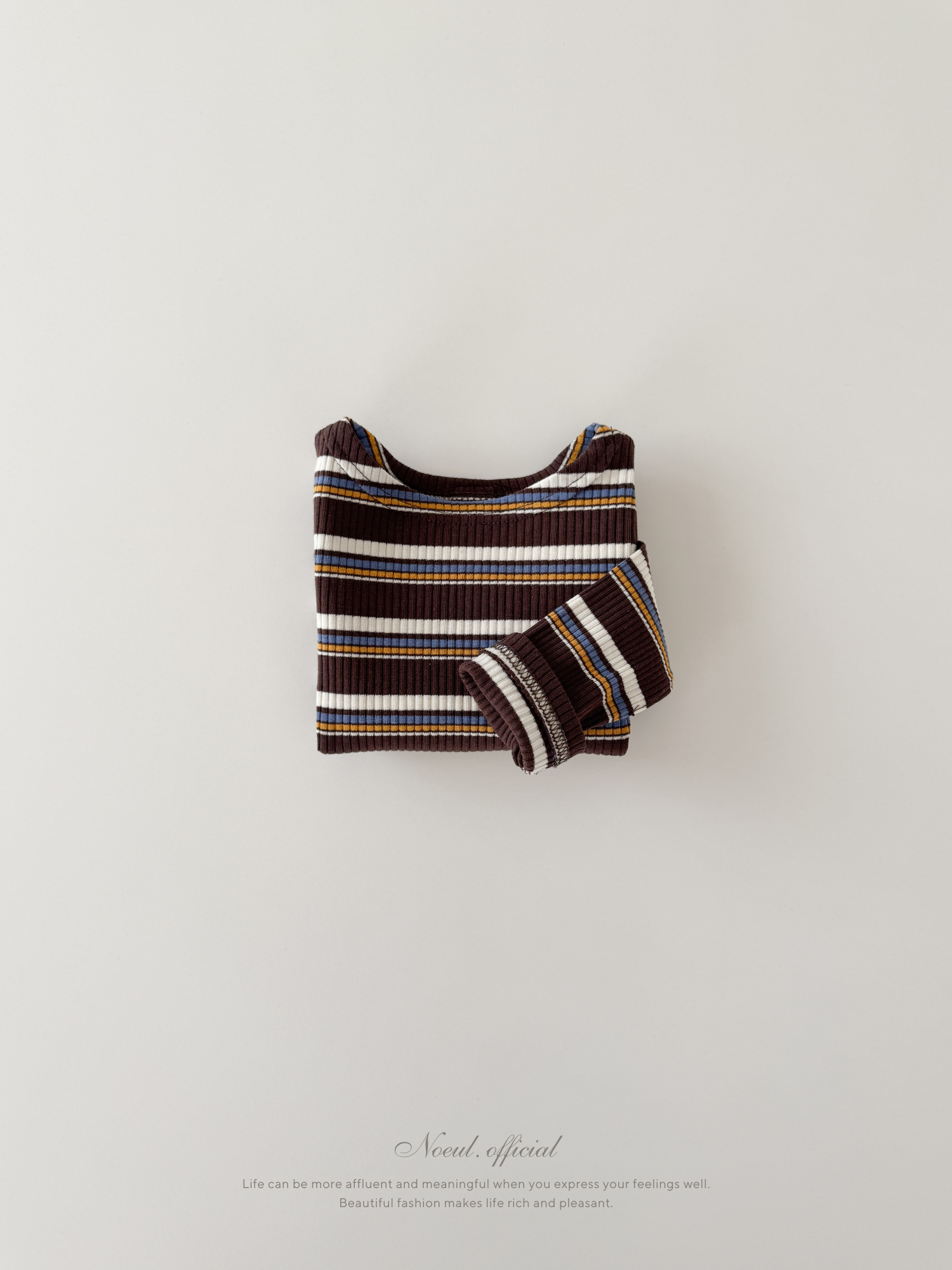 Multi stripe tee