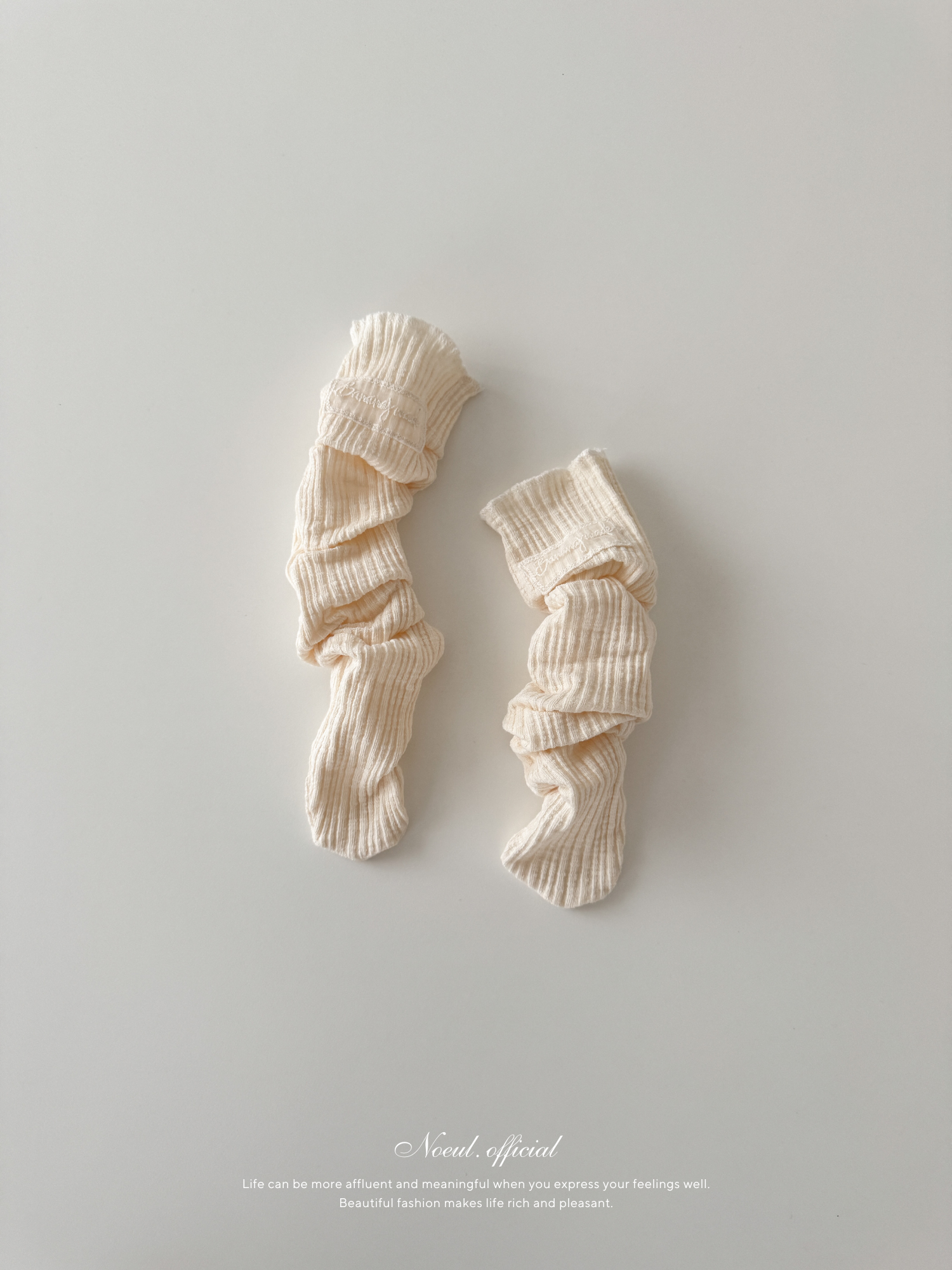 Mellow rib socks