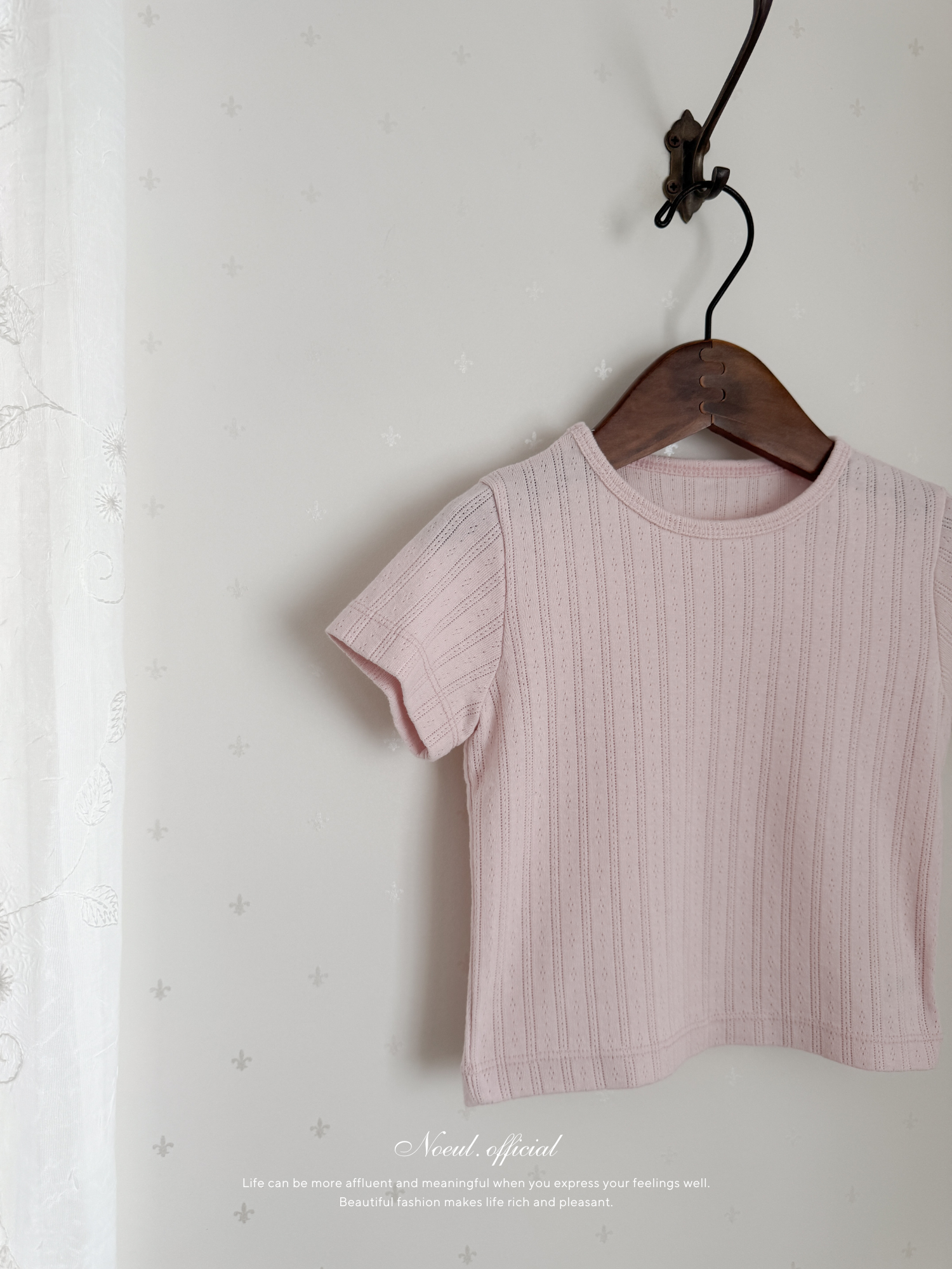 More eyelet tee
