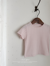 More eyelet tee