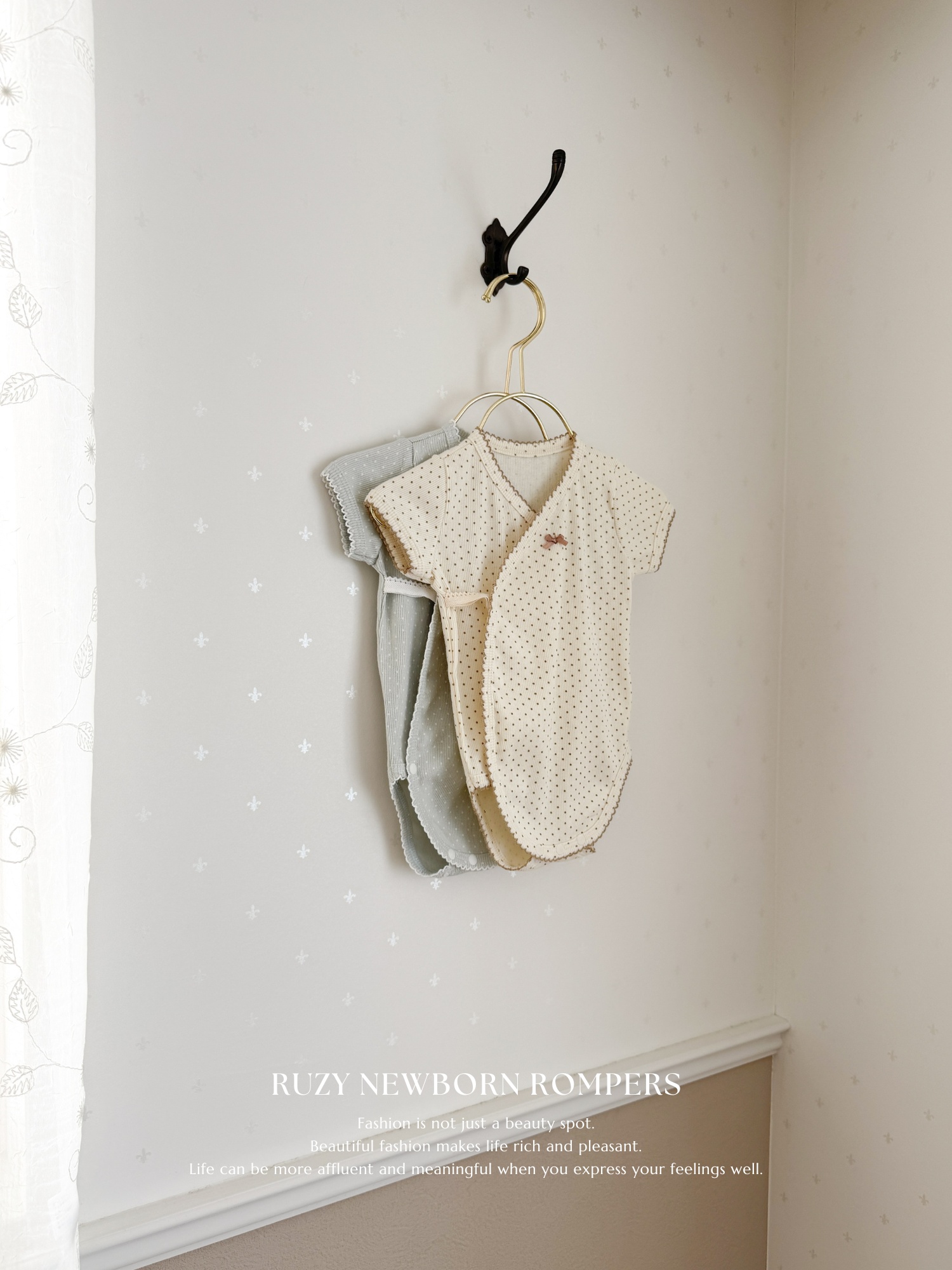 Ruzy newborn rompers