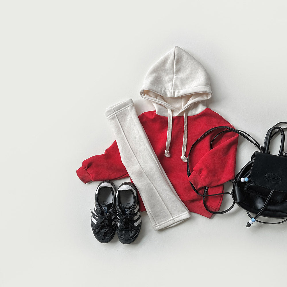 [whitesketchbook] Simple coloration hoodie