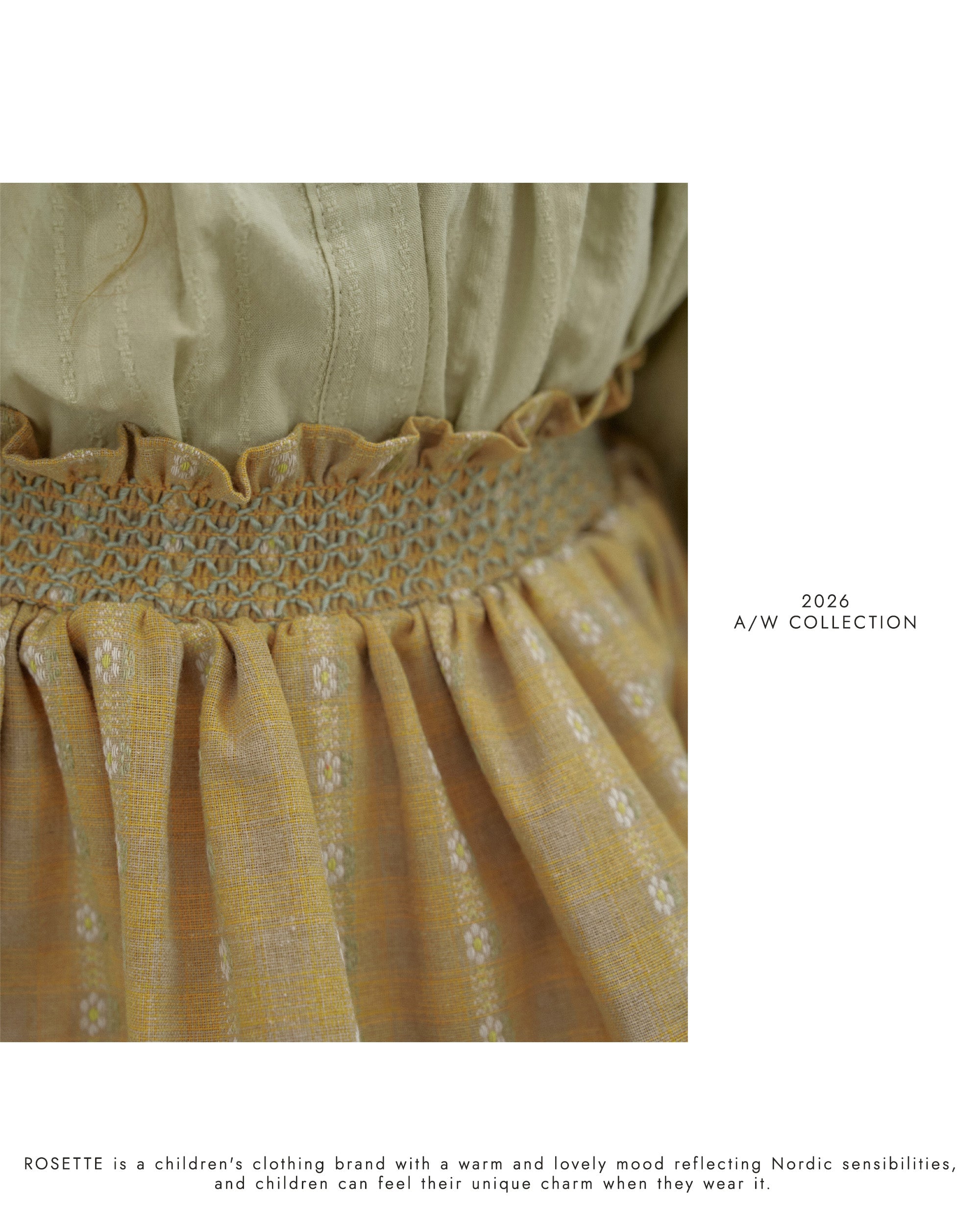 ［ROSETTE］Maple skirt