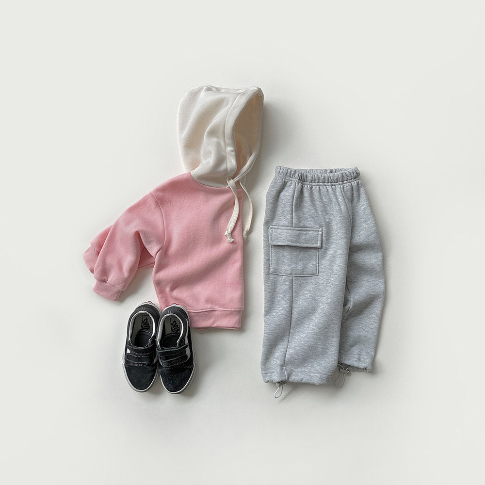 [whitesketchbook] Simple coloration hoodie