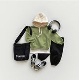 [whitesketchbook] Simple coloration hoodie